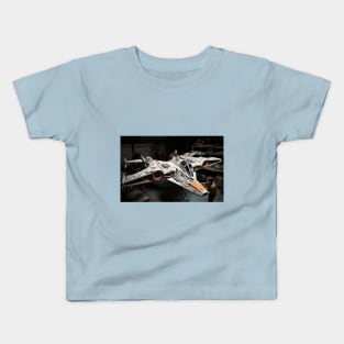 Virtual Model Spacecraft Construction Studio 10 Kids T-Shirt